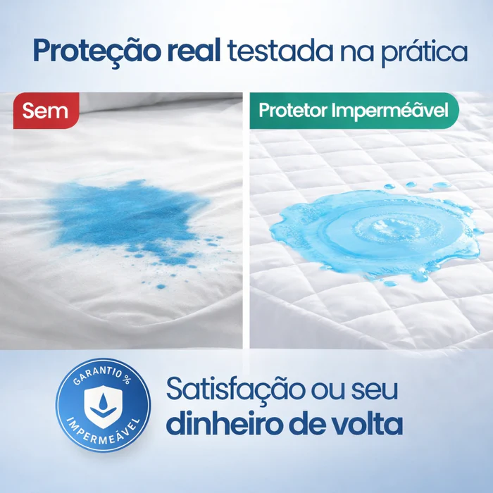 [COMPRE 1, LEVE 3] Protetor de Colchao Impermeavel UltraShield™ - Protecao Total sem Barulho - Capa Impermeavel UltraShield™ + 2 Fronhas - Imagem 4